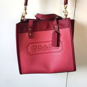 Coach purse red